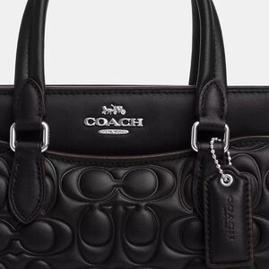 COACH NWT Purse Bag Satchel Crossby RARE Embossed Debossed LEATHER